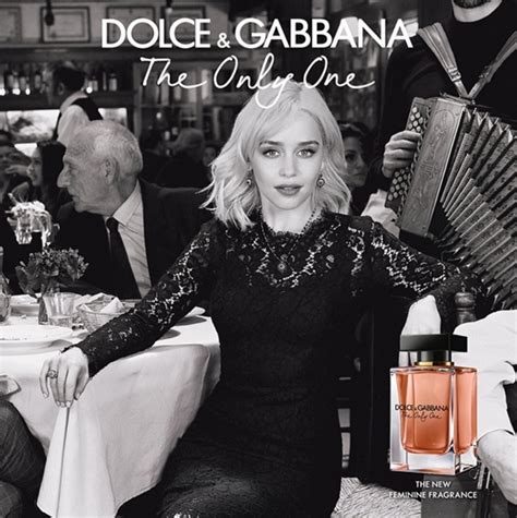 dolce gabbana the one werbung emilia clarke|emilia clarke the one perfume.